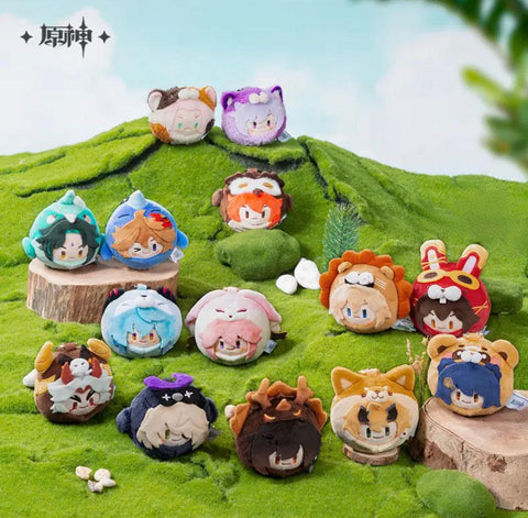 Genshin Impact Teyvat Zoo Series: Dango Plush Keychain