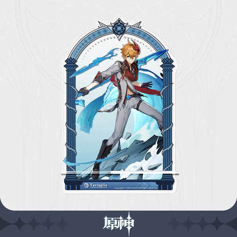 Genshin Impact Wish Banner Acrylic Phone Standee