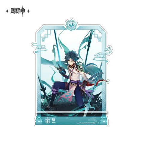 Genshin Impact Wish Banner Acrylic Phone Standee