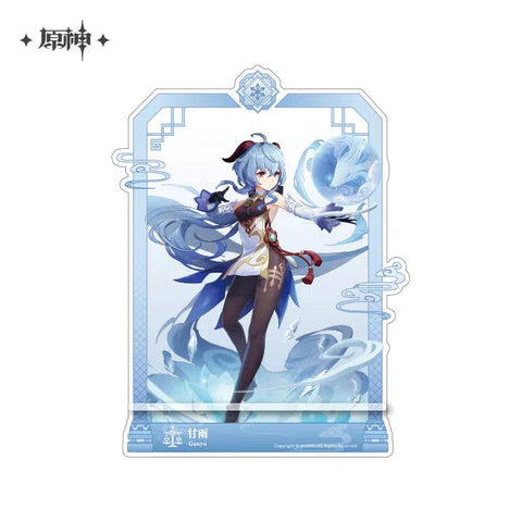 Genshin Impact Wish Banner Acrylic Phone Standee