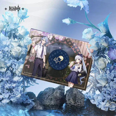 Genshin Impact x HeyTea Collaboration Limited Teahouse Giftbox Ayaka Ayato