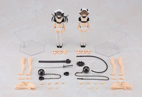 Guilty Princess PLAMAX GP-07 Underwear Body Girl Ran & Jelly: Maid Ver. Set