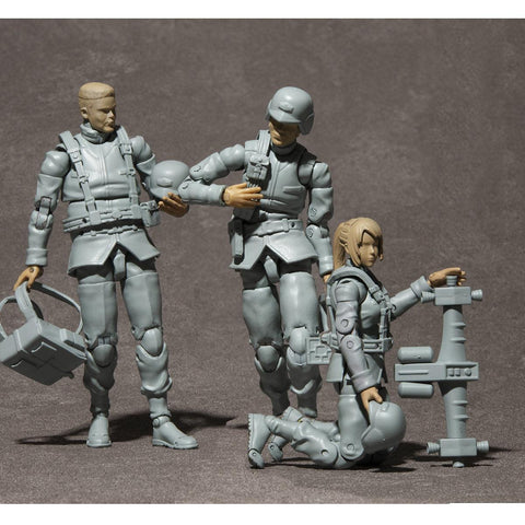 Gundam Mobile Suit MEGAHOUSE G.M.G PROFESSIONAL Earth United Army Soldier 01~03 Set【Packaging with special box】