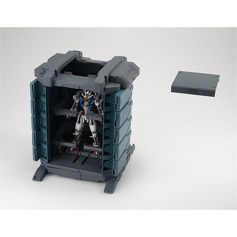 Gundam Mobile Suit THE WITCH FROM MERCURY MEGAHOUSE Realistic Model Series 【GS07-B】 MS Container (MATERIAL COLOR EDITION)