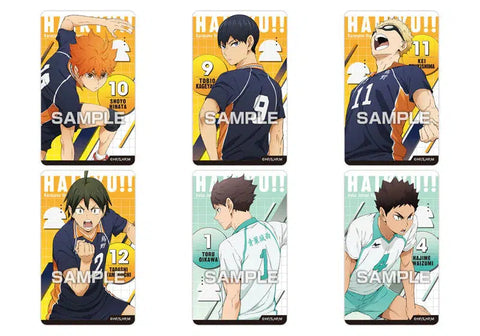 Haikyu!!: Decoration Sticker 3 with Gum