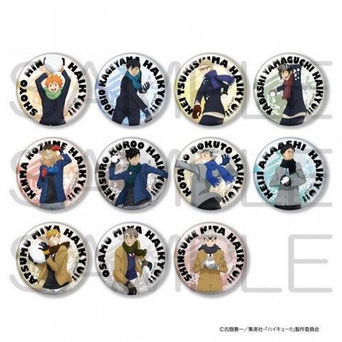 Haikyu! Trading Can Badge Snow Ver.
