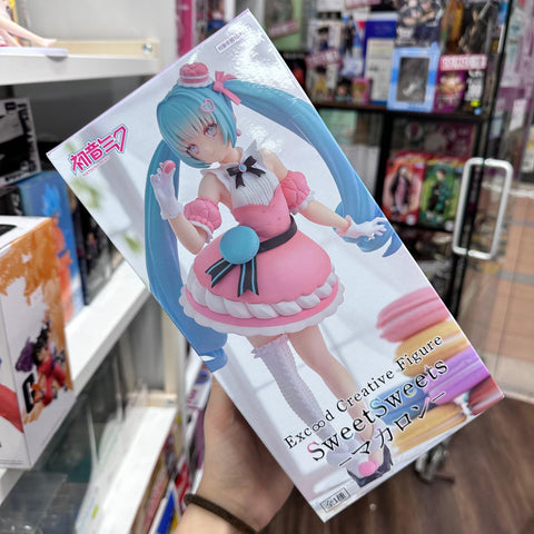 Hatsune Miku Exceed Creative Figure -Hatsune Miku- SweetSweets Series Macaroon