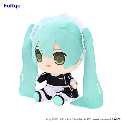Hatsune Miku FURYU KYURUMARU Big Plush Toy -Sporty Maid-