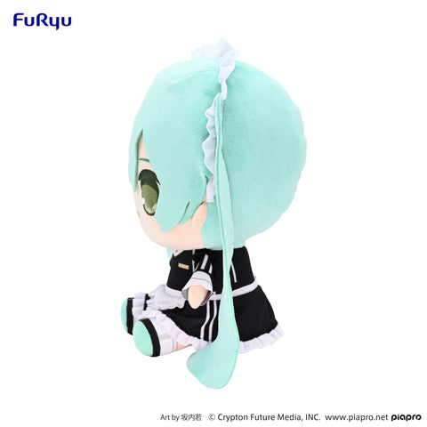 Hatsune Miku FURYU KYURUMARU Big Plush Toy -Sporty Maid-