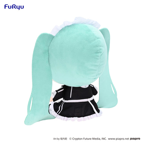 Hatsune Miku FURYU KYURUMARU Big Plush Toy -Sporty Maid-