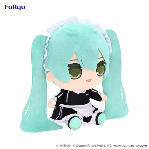 Hatsune Miku FURYU KYURUMARU Big Plush Toy -Sporty Maid-
