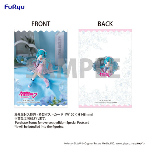 Hatsune Miku FuRyu Noodle Stopper Figure -Love Sailor Grey Color ver.-