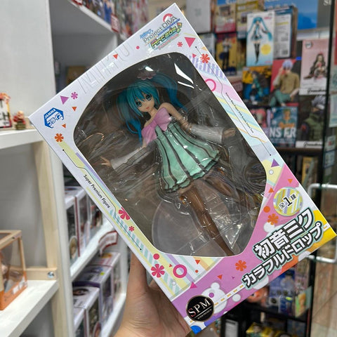 Hatsune Miku Project Diva Arcade Future Tone Colorful Drop SPM Figure by Sega