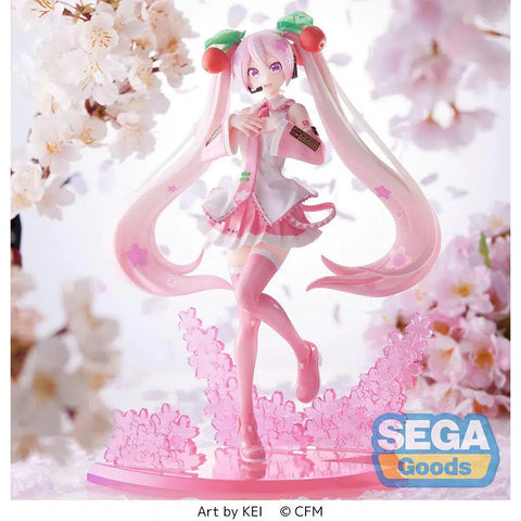 Hatsune Miku SEGA Luminasta Series Sakura Miku 2023 Figure