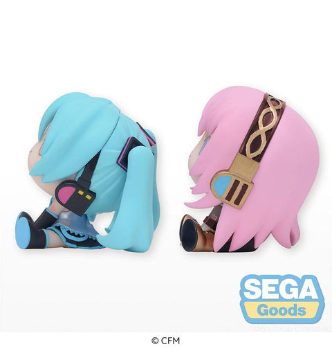 Hatsune Miku SEGA QyuruMe Series Mini Figure Hatsune Miku & Megurine Luka (EX) (1 Random)