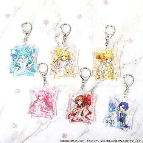 Hatsune Miku Series Movic Acrylic Key Chain Hatsune Miku 16th Birthday KAITO