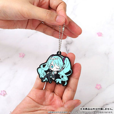 Hatsune Miku Series Rubber Keychain Collection Hatsune Miku 16thBD