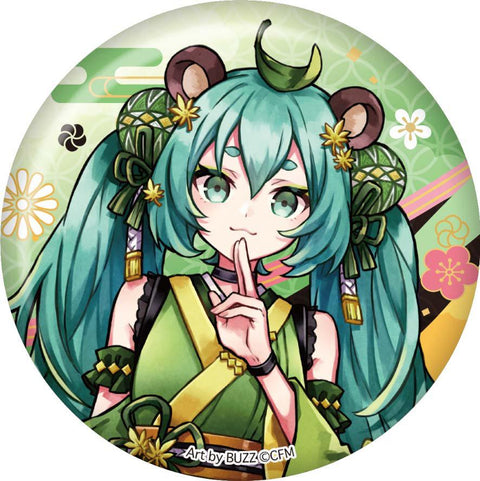Hatsune Miku Twinkle Hyakki Yakou Big Can Badge Bakedanuki
