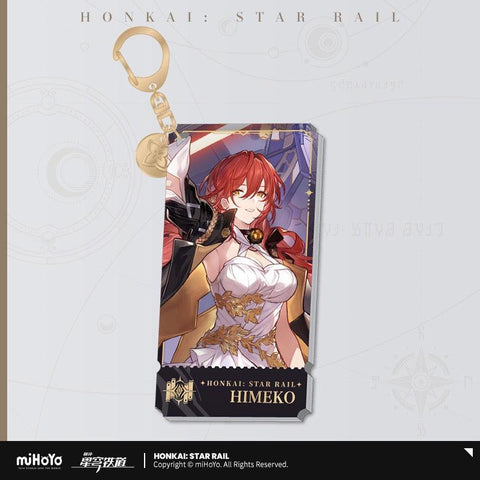 Honkai: Star Rail The Erudition Character Acrylic Keychain