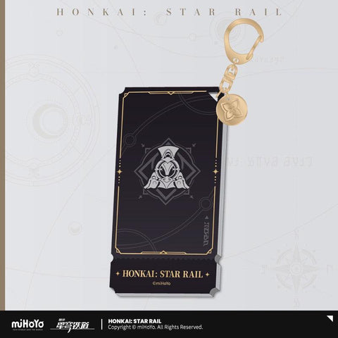 Honkai: Star Rail The Nihility Character Acrylic Keychain
