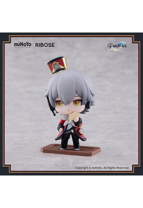 Honkai Star Rail Welcome to Train Tea Party RIBOSE Chibi Figure Trailblazer (Male)(Reorder)