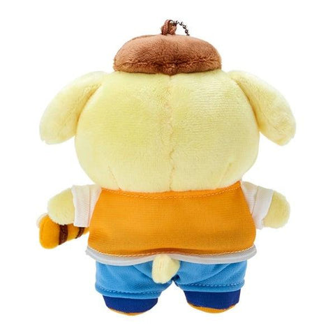 Japan Sanrio Original Mascot Holder - Pompompurin / Sanrio Academy Sparkle Club