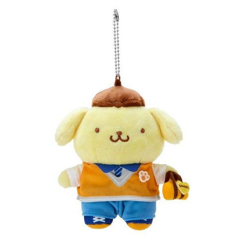 Japan Sanrio Original Mascot Holder - Pompompurin / Sanrio Academy Sparkle Club