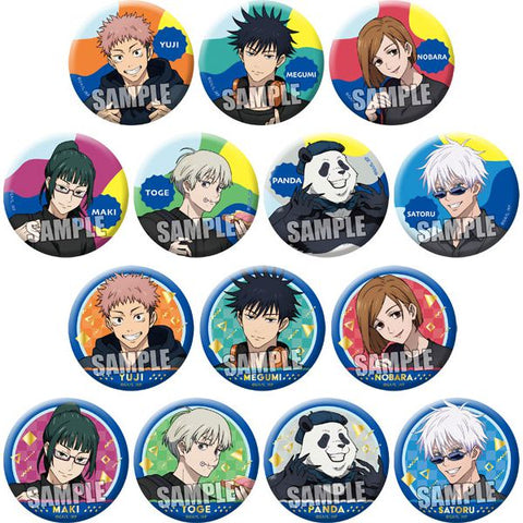 Jujutsu Kaisen Random Trading Matte Tin Badge Holiday Ver.