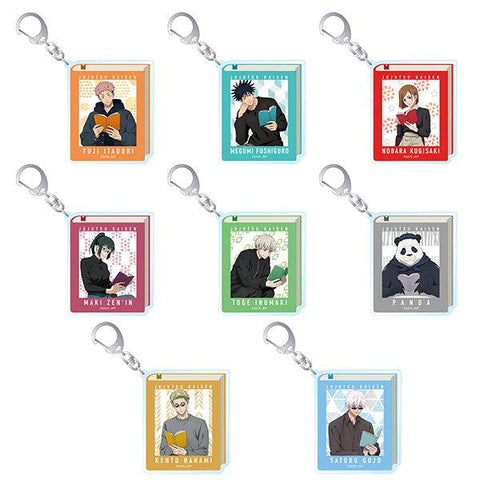 Jujutsu Kaisen Season 2 Reading Random Trading Acrylic Keychains