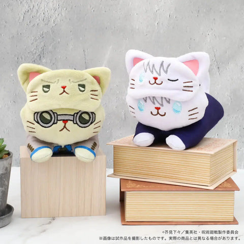Jujutsu Kaisen withCAT Plush Toy with Eye Mask - Lying Down -/Satoru Gojo/ Kento Nanami/Yuji Itadori/Nobara Kugisaki/Megumi Fushiguru/