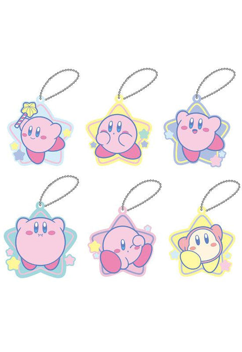 Kirby's Dream Land Twinkle Clear Rubber Key Chain (1 Random)