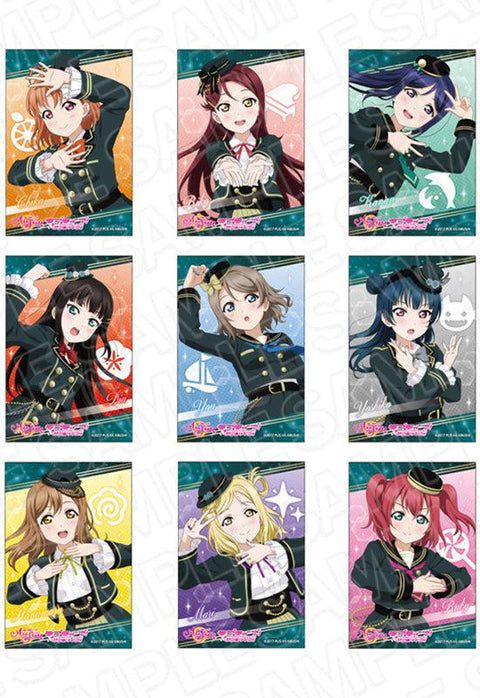 Love Live! School Idol Festival All Stars Contents Seed Square Can Badge Adventure Around Your Eyes Ver.(1 Random)
