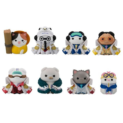 MegaHouse MEGA CAT PROJECT ONE PIECE Nyan Piece Nyan! Ver. Luffy VS Marines (1 random)