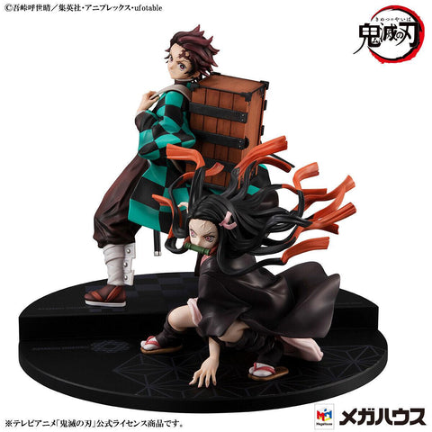 Megahouse Precious G.E.M. Demon Slayer Kimetsu no Yaiba Tanjiro & Nezuko Kamado