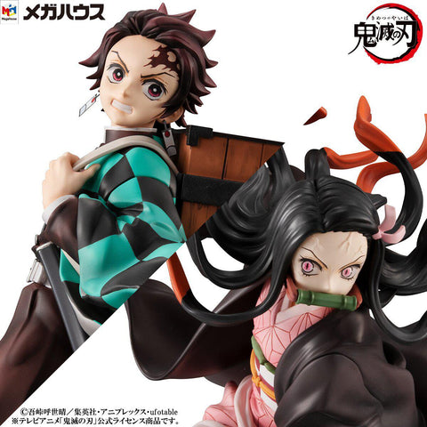 Megahouse Precious G.E.M. Demon Slayer Kimetsu no Yaiba Tanjiro & Nezuko Kamado