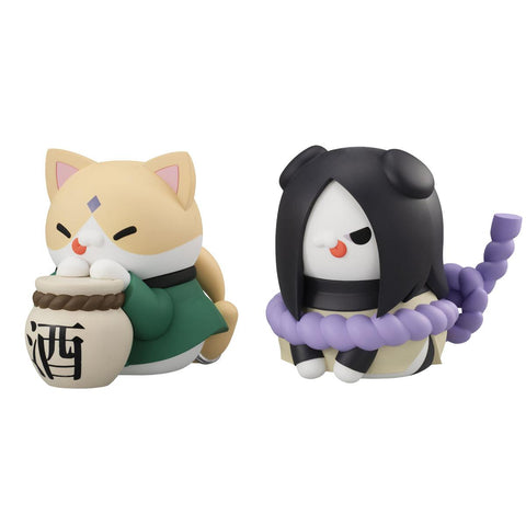 NARUTO MEGA CAT PROJECT MEGAHOUSE Nyanto! The Big Nyaruto Series The sannin set【with gift】