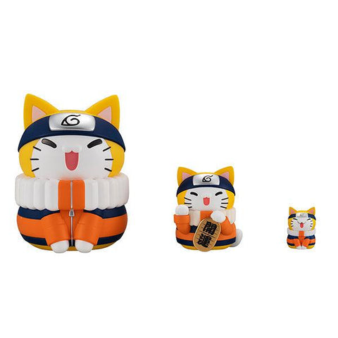 NARUTO MEGAHOUSE MEGA CAT PROJECT NARUTO-Nyaruto! Beckoning cat FORTUNE(set of 6)