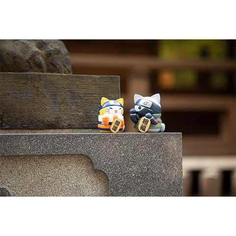 NARUTO MEGAHOUSE MEGA CAT PROJECT NARUTO-Nyaruto! Beckoning cat FORTUNE(set of 6)