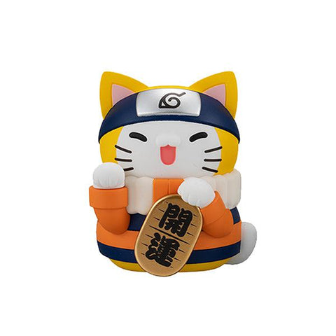 NARUTO MEGAHOUSE MEGA CAT PROJECT NARUTO-Nyaruto! Beckoning cat FORTUNE(set of 6)