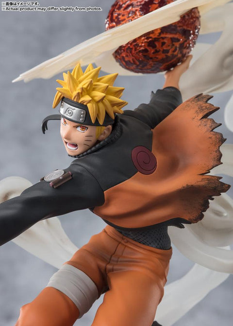 NARUTO -Shippuden- Bandai Figuarts Zero (Extra Battle) Uzumaki Naruto -Sage Art: Lava Release Rasenshuriken-