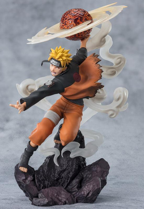 NARUTO -Shippuden- Bandai Figuarts Zero (Extra Battle) Uzumaki Naruto -Sage Art: Lava Release Rasenshuriken-