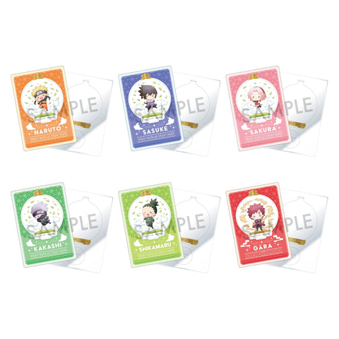 NARUTO Shippuden MEGAHOUSE Globe Acrylic Stand Here we come with the shine!(1-6pc)