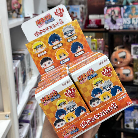 Naruto Shippuden: Potekoro Plush Mascot 3 (1 random)
