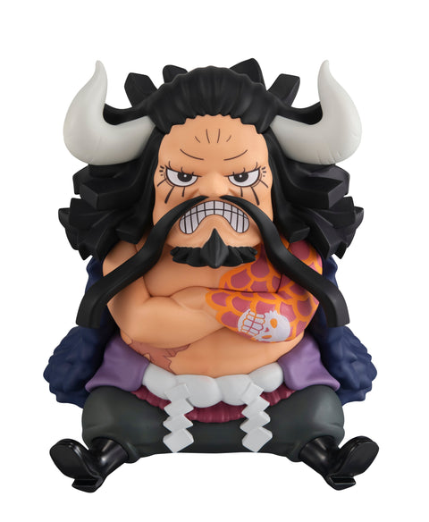 ONE PIECE MEGAHOUSE Lookup Kaido the Beast& Big Mom Set 【with gourd&semla】