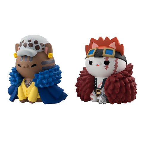 ONE PIECE MEGAHOUSE Nyanto! The Big Series Monkey D. Luffy&Trafalgar Law&Eustass Kid【with gift】