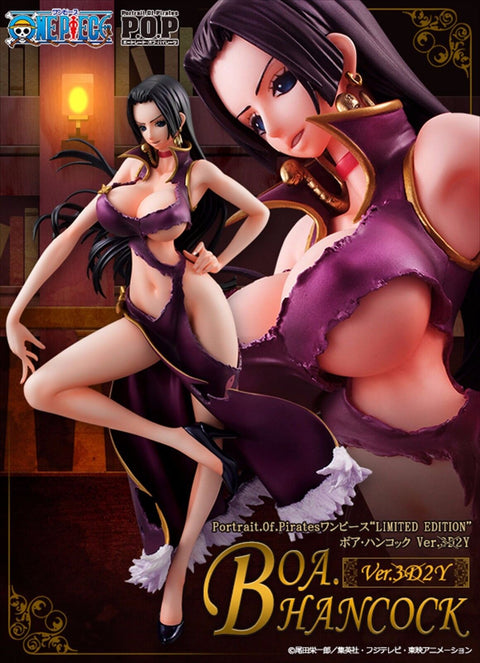 ONE PIECE MEGAHOUSE Portrait.Of.Pirates LIMITED EDITION Boa Hancock Ver.3D2Y (Repeat)
