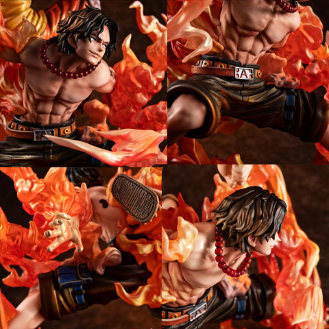 ONE PIECE MEGAHOUSE Portrait.Of.Pirates NEO-MAXIMUM Luffy & Ace ~Bond between brothers~ 20th LIMITED Ver.