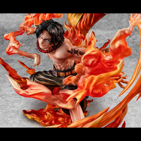 ONE PIECE MEGAHOUSE Portrait.Of.Pirates NEO-MAXIMUM Luffy & Ace ~Bond between brothers~ 20th LIMITED Ver.