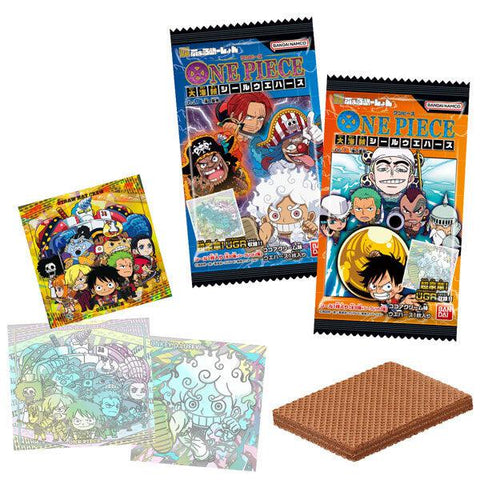 One Piece Pirates Sticker Wafer Card