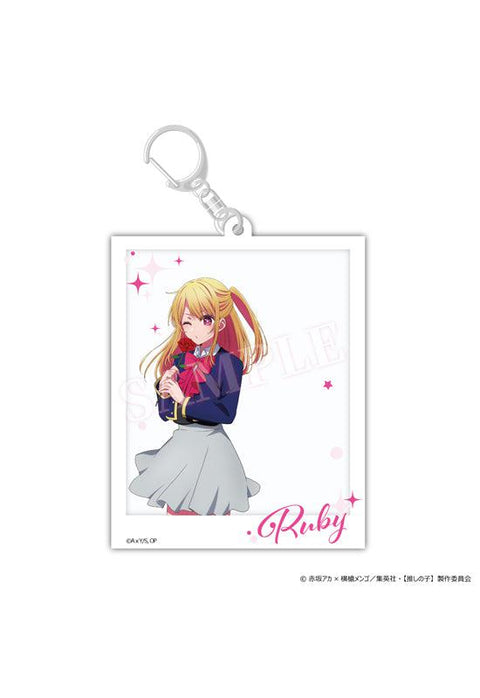 Oshi no Ko Hagoromo Original Illustration Acrylic Key Chain Ruby